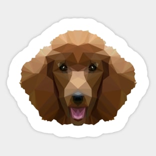 Poodle Sticker